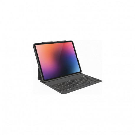 ZAGG Pro Keys Bluetooth-klaviatuur iPad Pro 12.9-tollisele 3./4./5./6. põlvkonnale, söehall