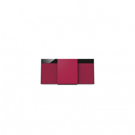 Panasonic SC-HC304 HiFi CD player Red