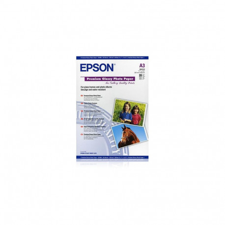 Epson Premium Glossy Photo Paper, DIN A3, 255g/m², 20 Sheets