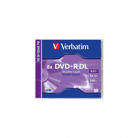 Verbatim 43540 blank DVD 8.5 GB DVD+R 1 pc(s)