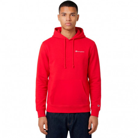 Bluza męska Champion Hooded Sweatshirt czerwona 221791 RS067 M