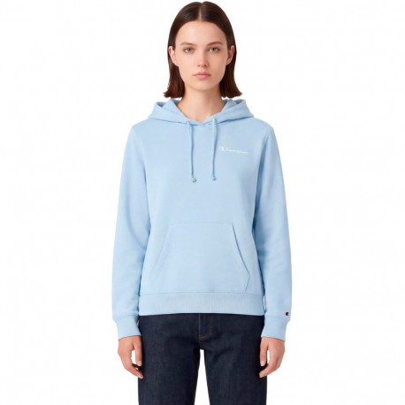 Bluza damska Champion Hoodie Sweatshirt błękitna 118404 BS224 XS