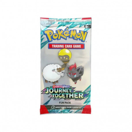 Trading Card - Pokémon Scarlet & Violet: Journey Together Fun Pack, 3 Exclusive Cards, Multicolor