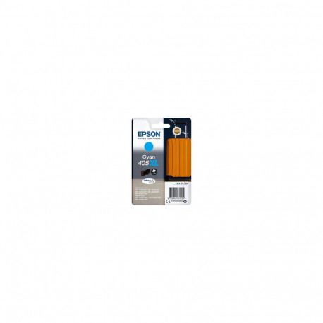 Ink Cartridge - Epson 405XL Cyan, High-Capacity, 1,100 Pages, Cyan