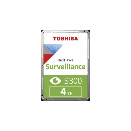 HDD - Toshiba S300 Surveillance Internal HDD 4TB 64 Camera Support Black