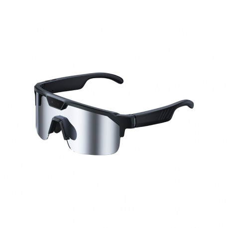 Smart Glasses - Zeblaze Q01 8 MP Camera, 1200P Video, Voice Control - Silver