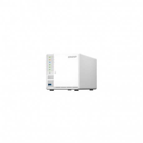 Storage Server - QNAP TS-364-8G NAS, Intel Celeron, 16GB RAM, 3-Bay, Black