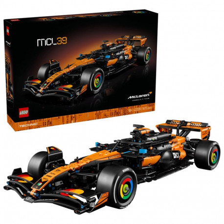 Constructor - LEGO TECHNIC 42228 McLaren MCL39 F1 Car, 1,675 Pieces, 610 mm, Red/Black