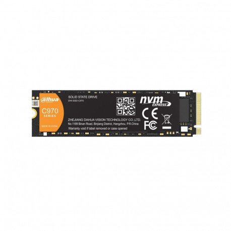 M.2 NVMe SSD - Dahua Technology 1TB PCIe Gen4x4, 5000 MB/s Read, 4700 MB/s Write, Black