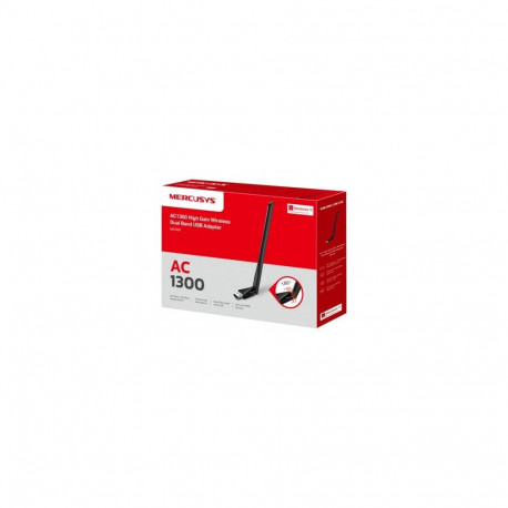 Wireless Adapter - Mercusys Ma30h Ac1300 Dual Band Black