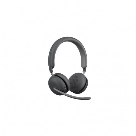 Logitech Zone Wireless 2 UC Wireless Headset, USB-C, USB-C Bluetooth receiver, Graphite