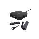 Docking Station USB-C 2x HDMI Dock PD + Charger 100W