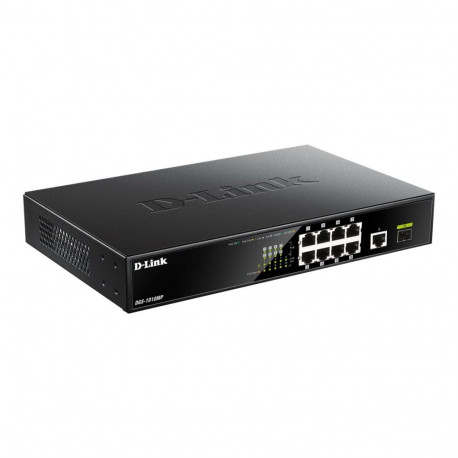 D-Link | 10 Gigabit port Switch with PoE | DGS-1010MP | Unmanaged | Desktop / Rackmount | Gigabit Et