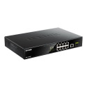 D-Link lüliti DGS-1010MP haldamata laua- ja räkipaigaldatav 10 Gigabit PoE 1 x Gigabit Ethernet (cop