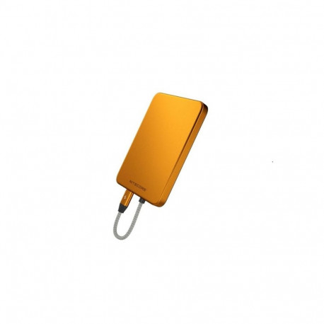 Nitecore Pocket 5 power bank – 5000mAh, 22.5W fast charging, magnetic attachment, built-in USB-C cab