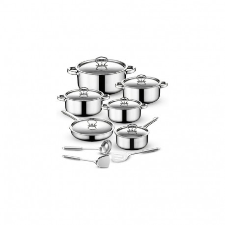 Retoo OR205 Set of pots with lids and kitchen utensils