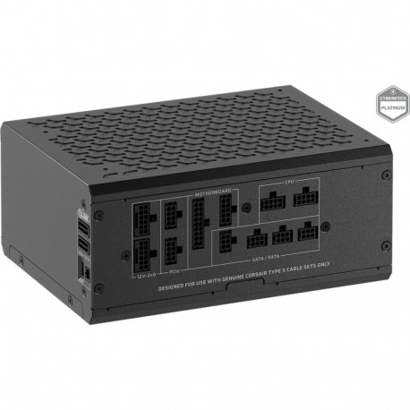 Corsair HX1500i SHIFT (black, 2x 12-pin high power GPU, 4x PCIe, cable management, 1500 watts)