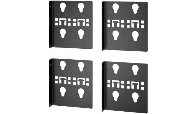 APC Easy Rack PDU Mounting Bracket Fixing/Mounting (Black, Double Width, 2 Pairs)