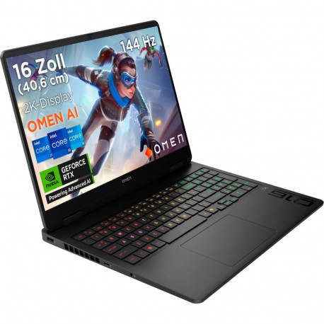OMEN by HP 16-am0280ng (black, Intel® Core? Ultra 7 255H, NVIDIA GeForce RTX 5060, 24 GB DDR5, 1 TB 