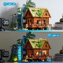 Lumibricks Waterfall Hut, construction toy