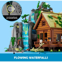 Lumibricks Waterfall Hut, construction toy