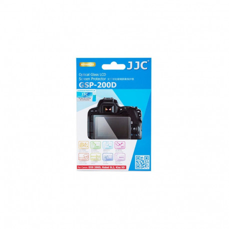 JJC GSP 200D screenprotector van optisch glas