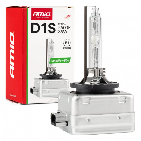 Amio ksenoonlamp D1S 5500K pika elueaga amio-01969