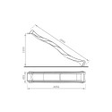 Slide 290cm, antratsiit