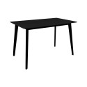DINING TABLE BLACK 70X120X75