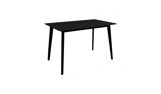 DINING TABLE BLACK 70X120X75