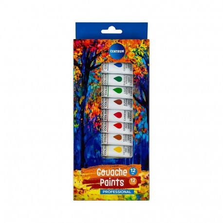 PAINTS GOUACHE METAL TUB 12VNTX12ML83551