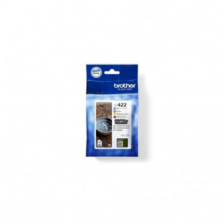 Brother LC422VAL ink cartridge 4 pc(s) Original Black, Cyan, Magenta, Yellow