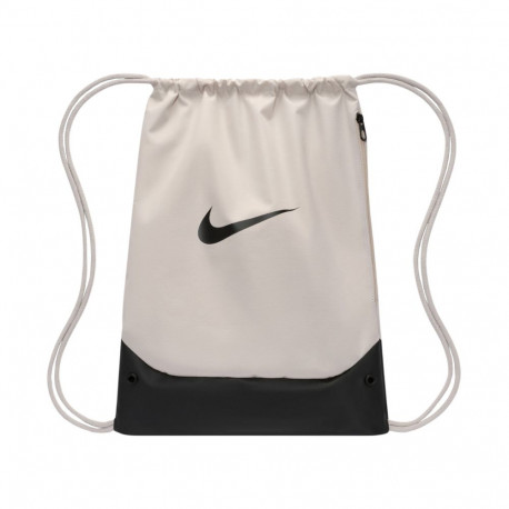 Worek na buty Nike Brasilia jasnoszaro-czarny IB4409 072