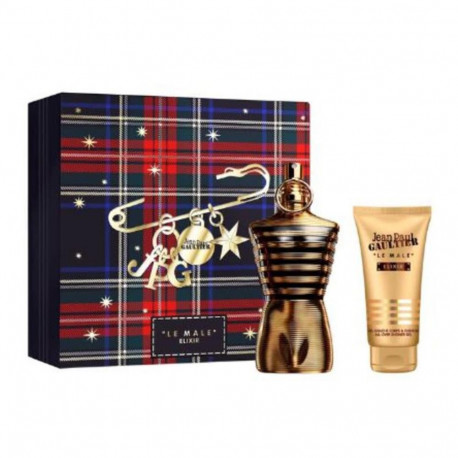 JEAN PAUL GAULTIER LE MALE ELIXIR EAU DE PARFUM 125ML VAPORIZADOR + GEL DE BAÑO 75ML