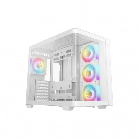 DeepCool CG530U 4F WH ATX Curved Glass Panoramic Case White