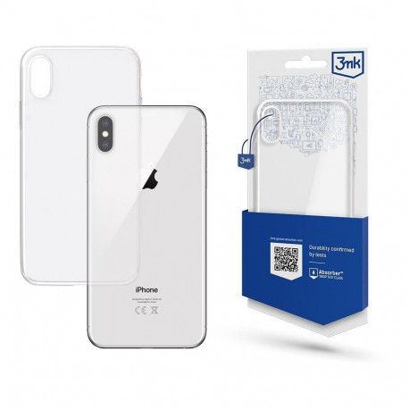 Mobiili tagakaas 3MK iPhone XS Max, läbipaistev