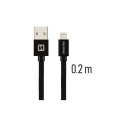 USB kaabel Swissten USB-A - Lightning, 0.2m