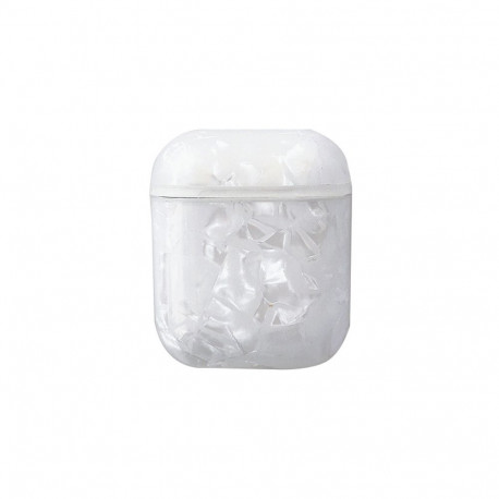 Airpods laadimiskarbiümbris CBAP18, valge marmor