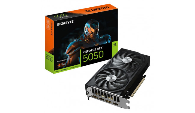 "RTX 5050 8GB Gigabyte WINDFORCE OC V2 GDDR6"