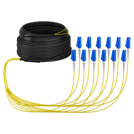 "EFB Trunkkabel U-DQ(ZN)BH OS2 12E (1x12) LC-LC 10m Dca LSZH G657A1"