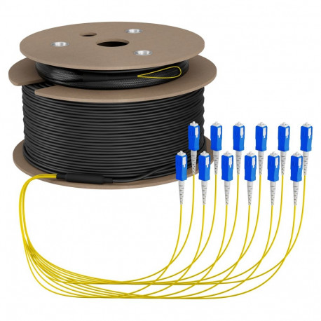 "EFB Trunkkabel U-DQ(ZN)BH OS2 12E (1x12) SC-SC 190m Dca LSZH G657A1"