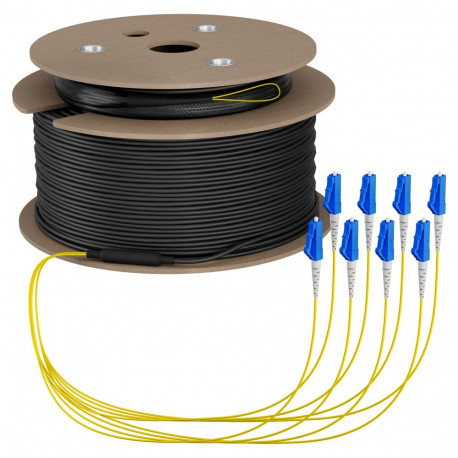 "EFB Trunkkabel U-DQ(ZN)BH OS2 8E (1x8) LC-LC 200m Dca LSZH G657A1"