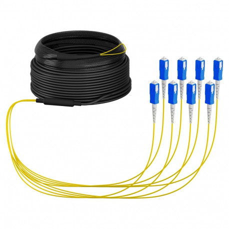 "EFB Trunkkabel U-DQ(ZN)BH OS2 8E (1x8) SC-SC 20m Dca LSZH G657A1"
