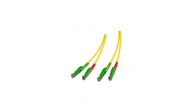 "EFB R&M Duplex Patchkabel E2000/APC-E2000/APC OS2 20m LSZH 3mm gelb G657A1 Grade C"