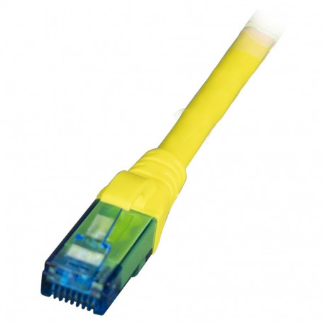 "EFB RJ45 Patchkabel Cat.6A U/UTP LSZH Premium 500MHz gelb 15m"