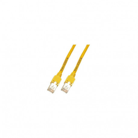 "EFB RJ45 Patchkabel Cat.5e F/UTP LSZH Draka UC300 TM11 gelb 1m"