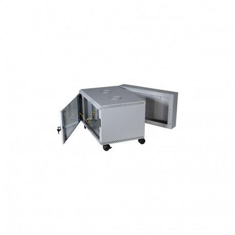 "EFB 19"" Wandgehäuse 21HE, fest, 1-teilig, RAL9005, Tiefe 600 mm"