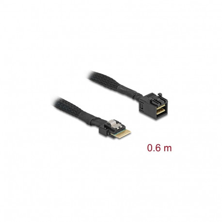 "Delock Kabel Mini SAS HD SFF-8643 zu Slim SAS SFF-8654 4i 60 cm"