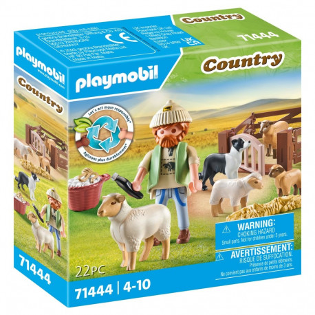 "- Country - Junger Schäfer mit Schafen"