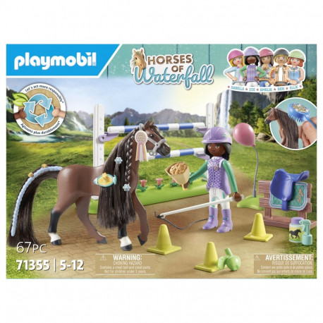 "- Horses of Waterfall - Zoe & Blaze mit Turnierparcours"